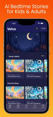 Velva: Create Stories for Kids screenshot