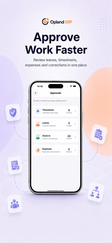 Opland ERP screenshot