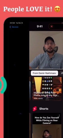 Screen Mirroring to iPad screenshot