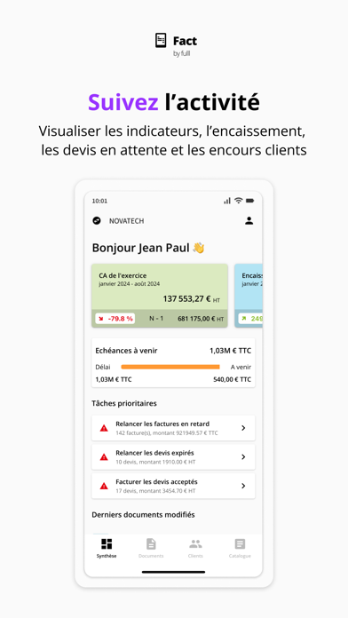 Screenshot #3 pour Fact by Fulll