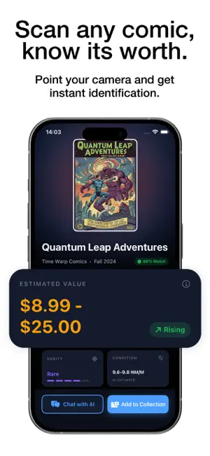 Comic Book Value Scanner: ID screenshot 1