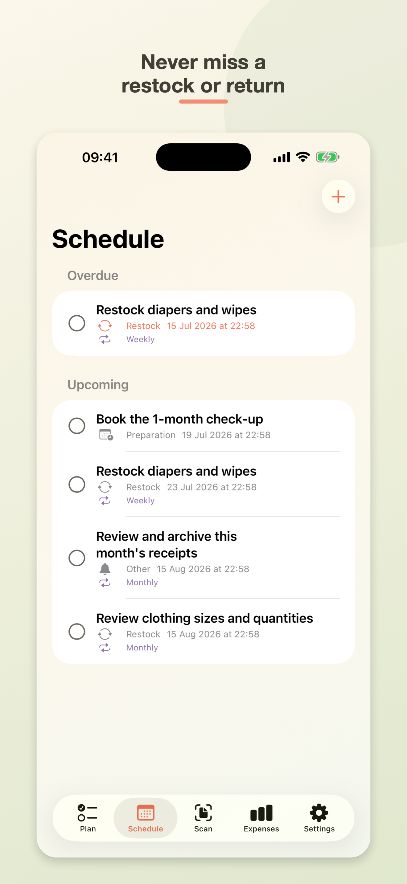 Baby Shopping List moms helper screenshot 4