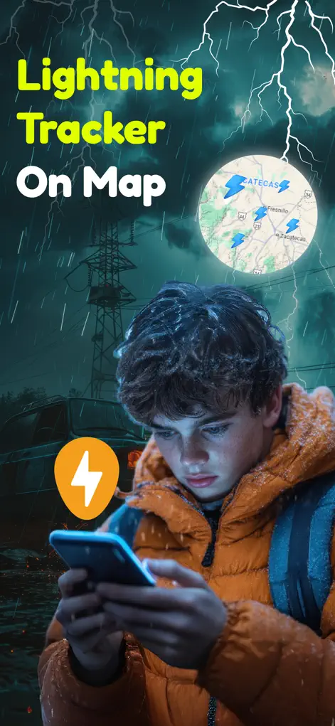 Lightning Tracker with Alerts - Weather App | MWM