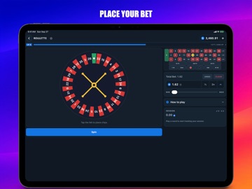 Orbit Casino iPad screenshot