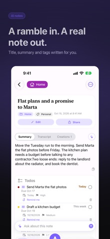Voice Note Pro | AI Notes Screenshot 3 of 9