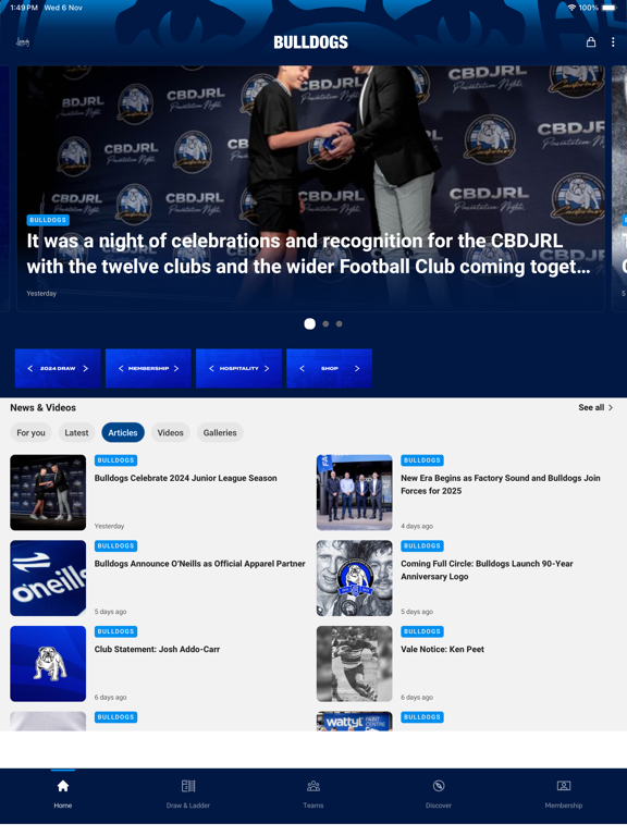 Screenshot #4 pour Canterbury-Bankstown Bulldogs