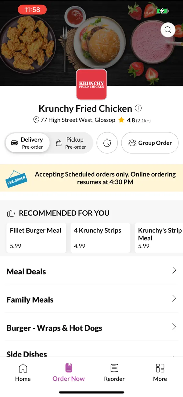 Screenshot #2 pour Krunchy Fried Chicken