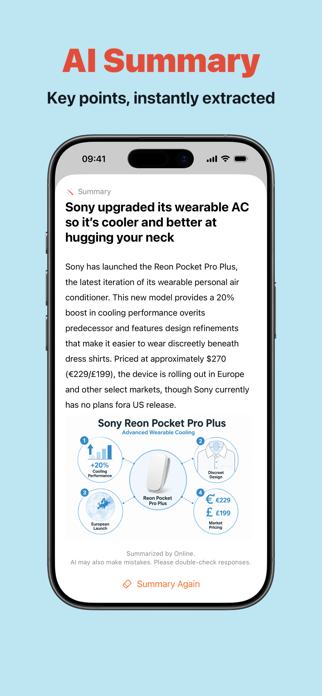 PoweReader-AI RSS Reader Screenshot 3 of 9