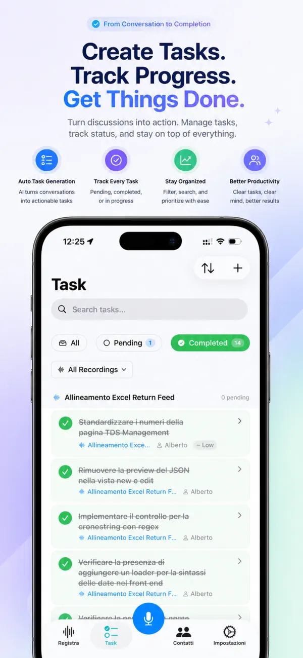 Screenshot #3 pour AI Minute - Smart Meeting