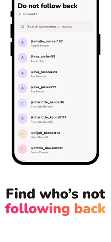 SeeWho: Followers Tracker Screenshot 5 of 6