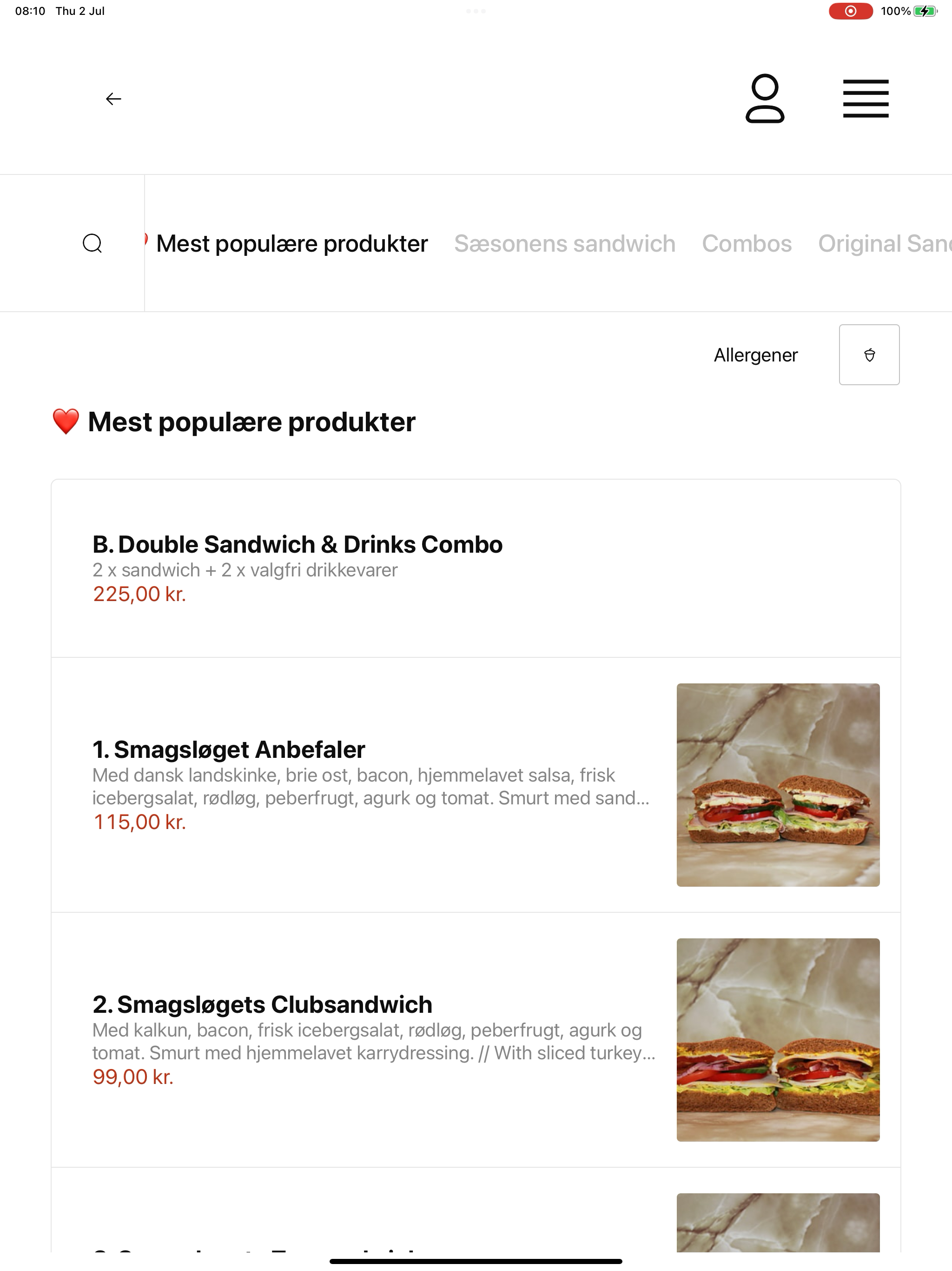Smagsløget screenshot 8