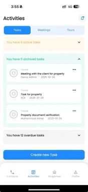 Optima CRM screenshot 1