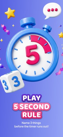 5 Second Rule - Fast Quiz Game Screenshot 1 of 4