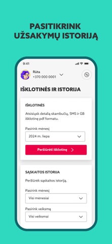 Mano EŽYS screenshot
