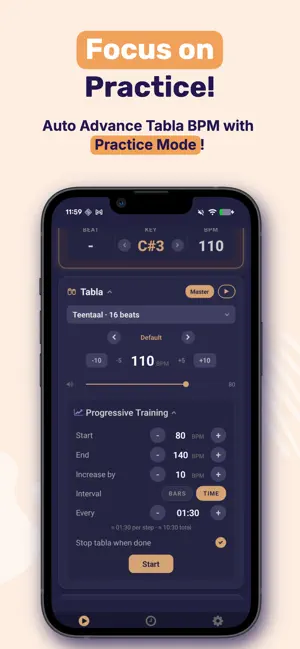 Tirkit - Tabla Tanpura Riyaz screenshot 4