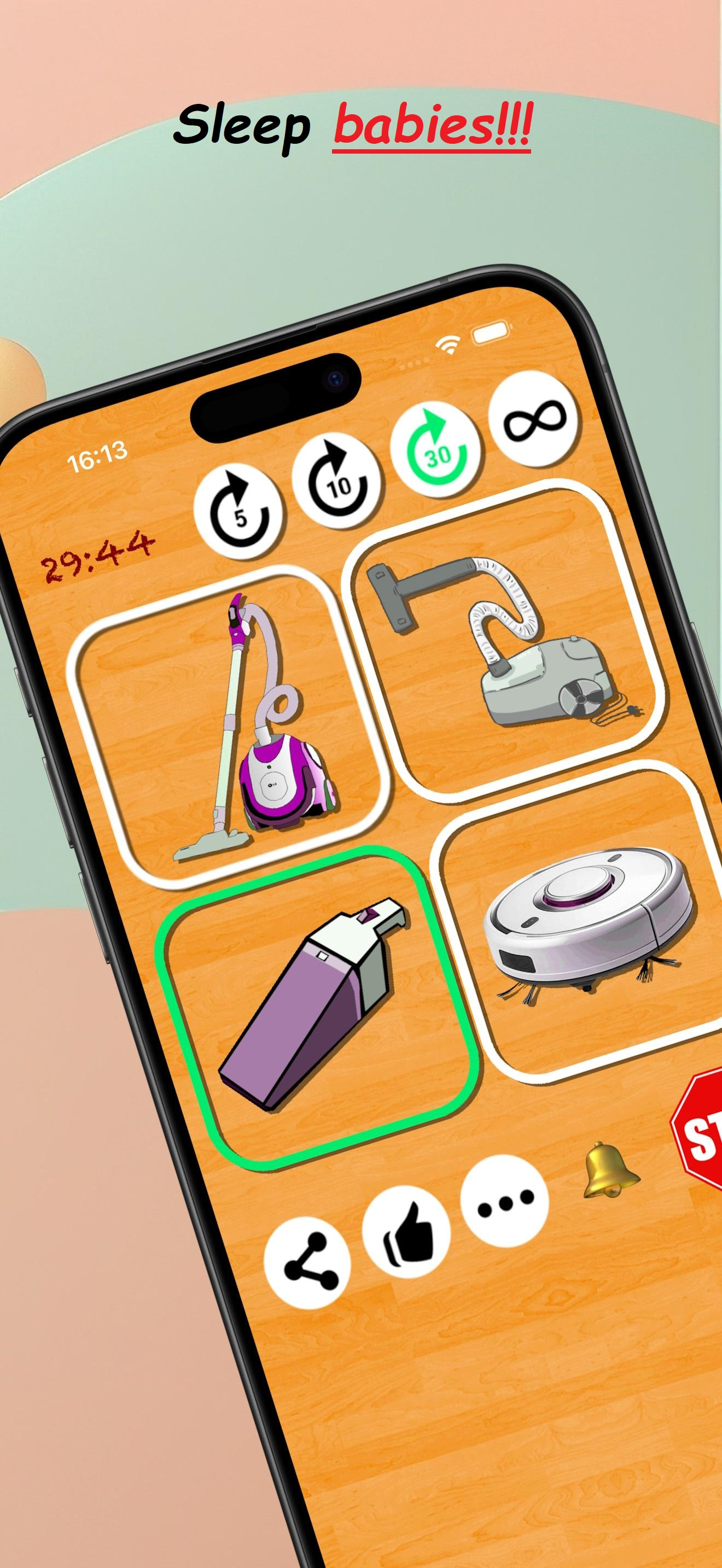 Vacuum Cleaner For Baby Sleep
