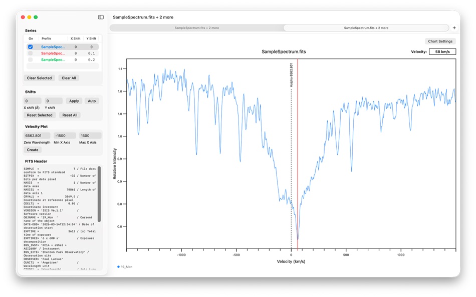 #5. SpectroPlot (macOS) By: Paul Luckas