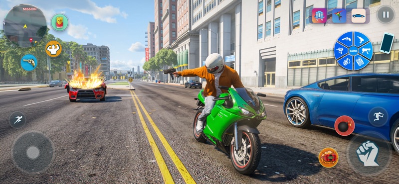 Grand Guerra Cidade Gang Herói screenshot 11