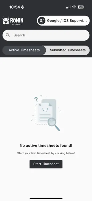 Ronin - Timesheet Tracker screenshot 2