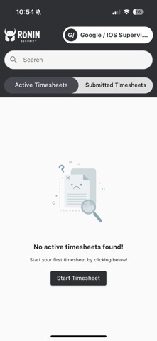 Ronin - Timesheet Tracker Screenshot 2 of 5