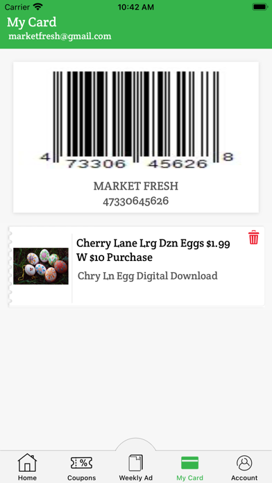 Market Fresh PNW Rewards Screenshot
