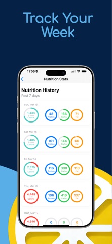 Quick Click Calorie Counter Screenshot 6 of 7