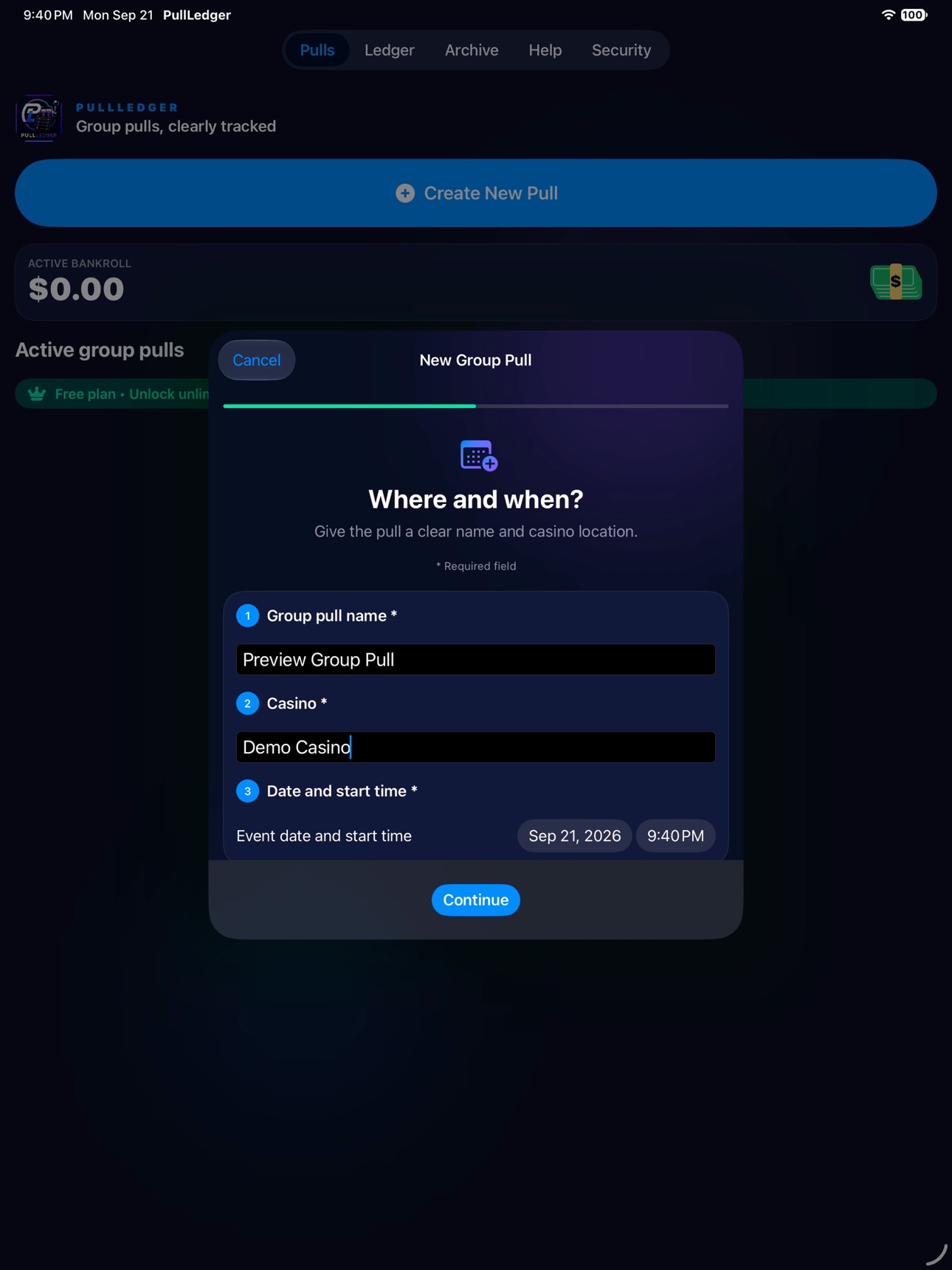 Screenshot 12 of PullLedger