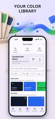 Color Picker: Photo & RAL iPhone screenshot