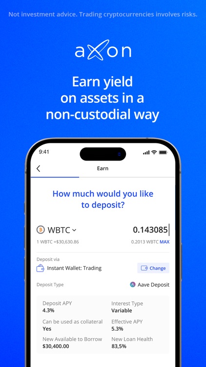 Axon: DeFi Buy & Sell Crypto screenshot-5