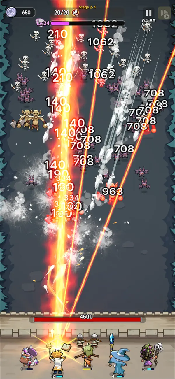 Castle Defenders Clash Hack screenshot 3 - game app interface