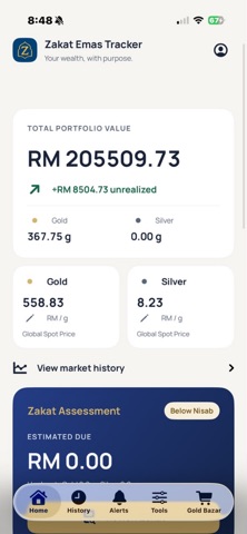 Zakat Emas Tracker Screenshot 2 of 9
