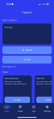Pocket Secretary Pro Screenshot 1 of 4