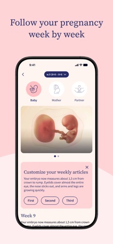 Pregnancy Tracker | Preglife screenshot