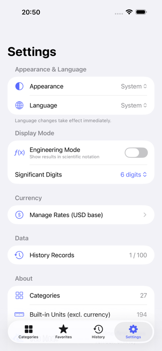 Unit Convert Go Screenshot 5 of 5