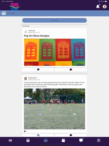 River Tees Multi-Academy Trust iPad screenshot