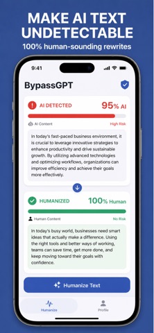 BypassGPT: AI Humanizer Pro Screenshot 1 of 5