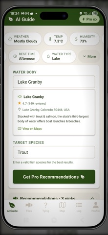 Fly Guide By HookedOnFlies screenshot