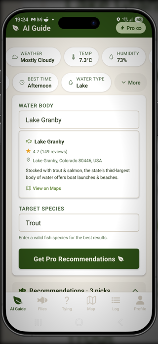 Fly Guide By HookedOnFlies Screenshot 2 of 10