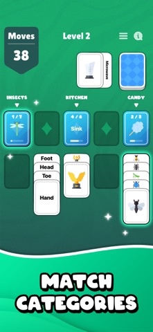 Solitaire Associations Master! Screenshot 2 of 5