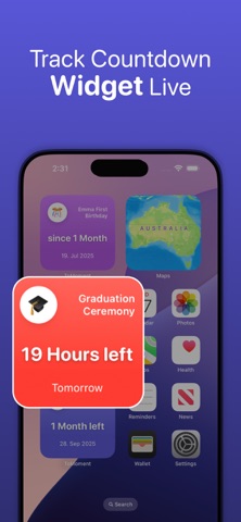 Event Countdown: ToMoment Screenshot 2 of 6