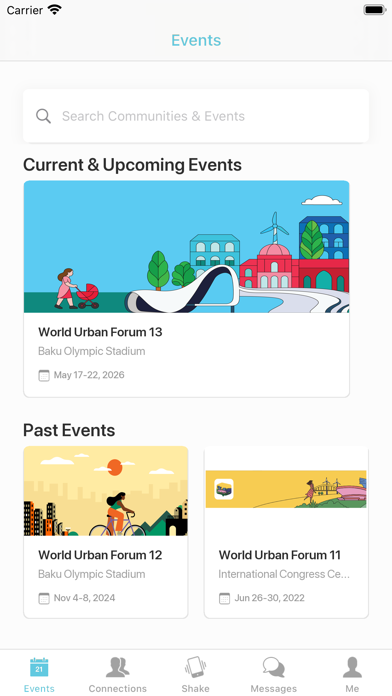 World Urban Forum 13 iPhone screenshot 2 - Business app