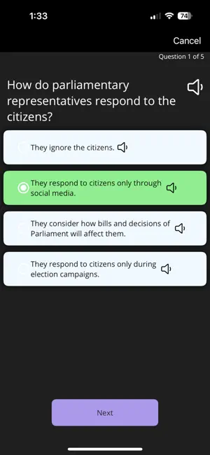 Aussie Citizenship Quiz screenshot 2