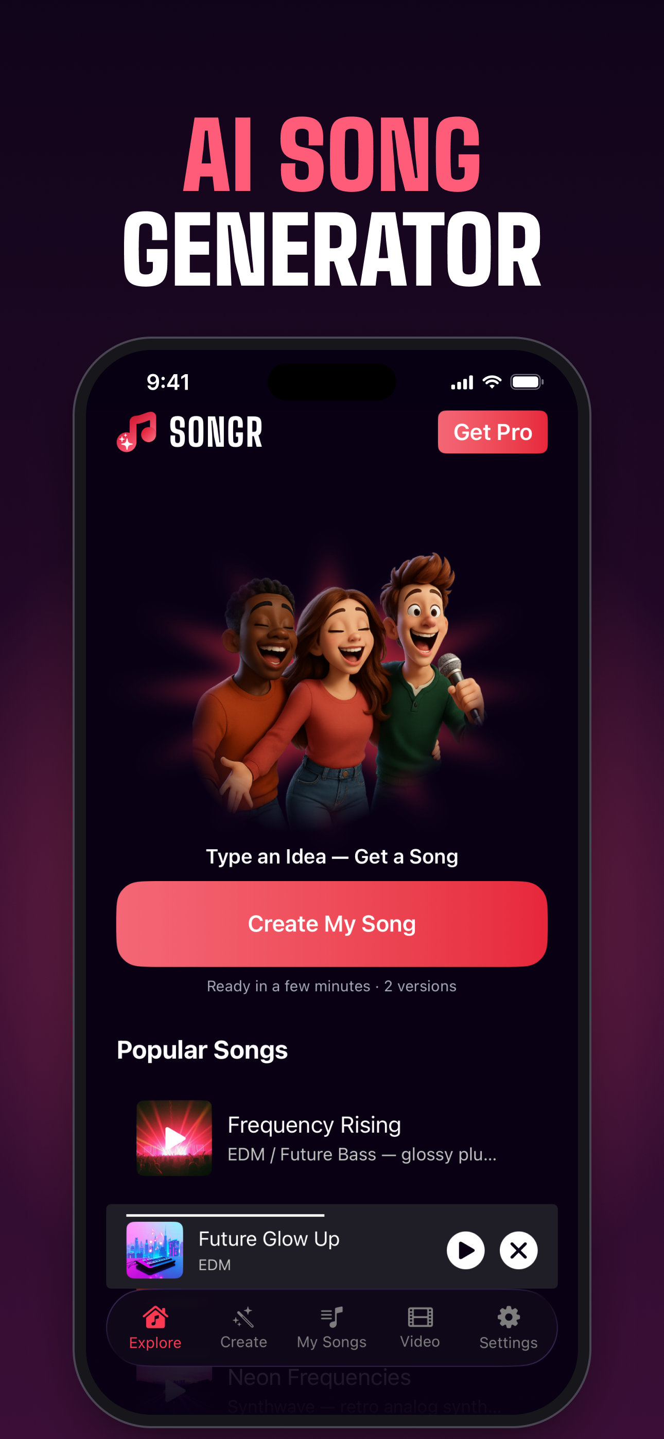 AI Song Generator: Songr Music