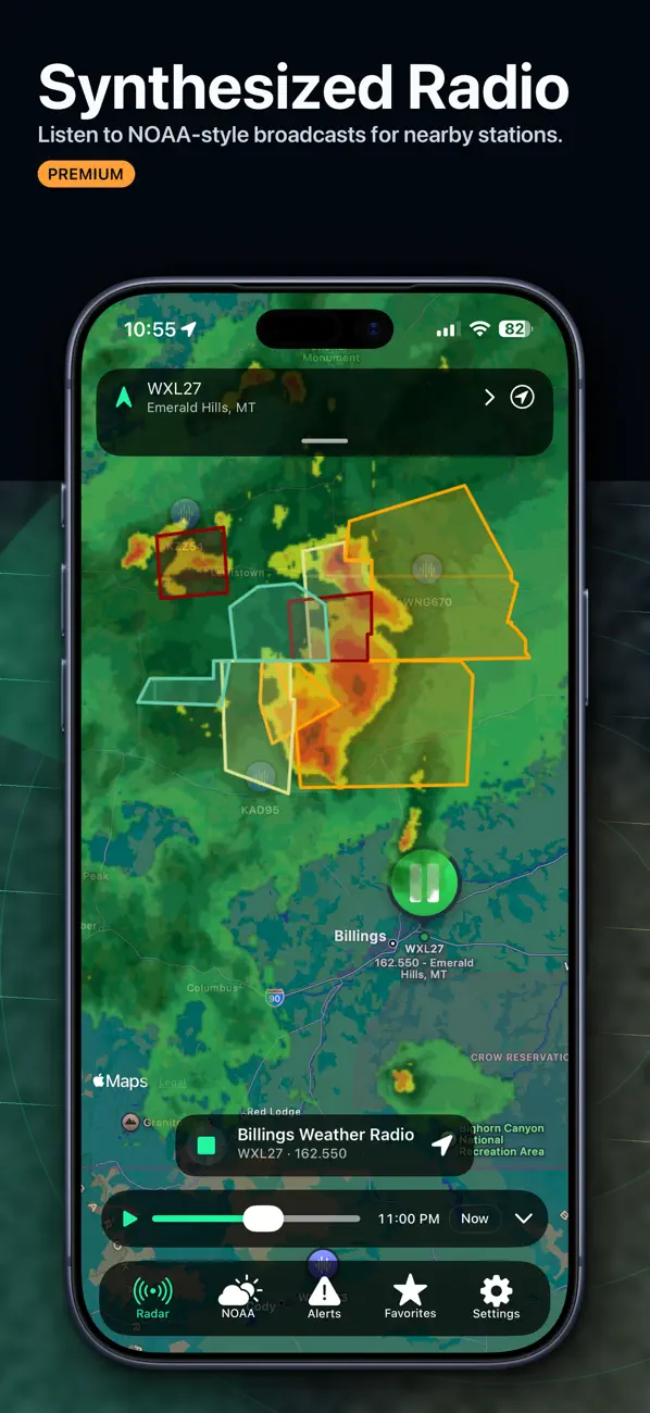 Screenshot #2 pour NOAA Weather Radar