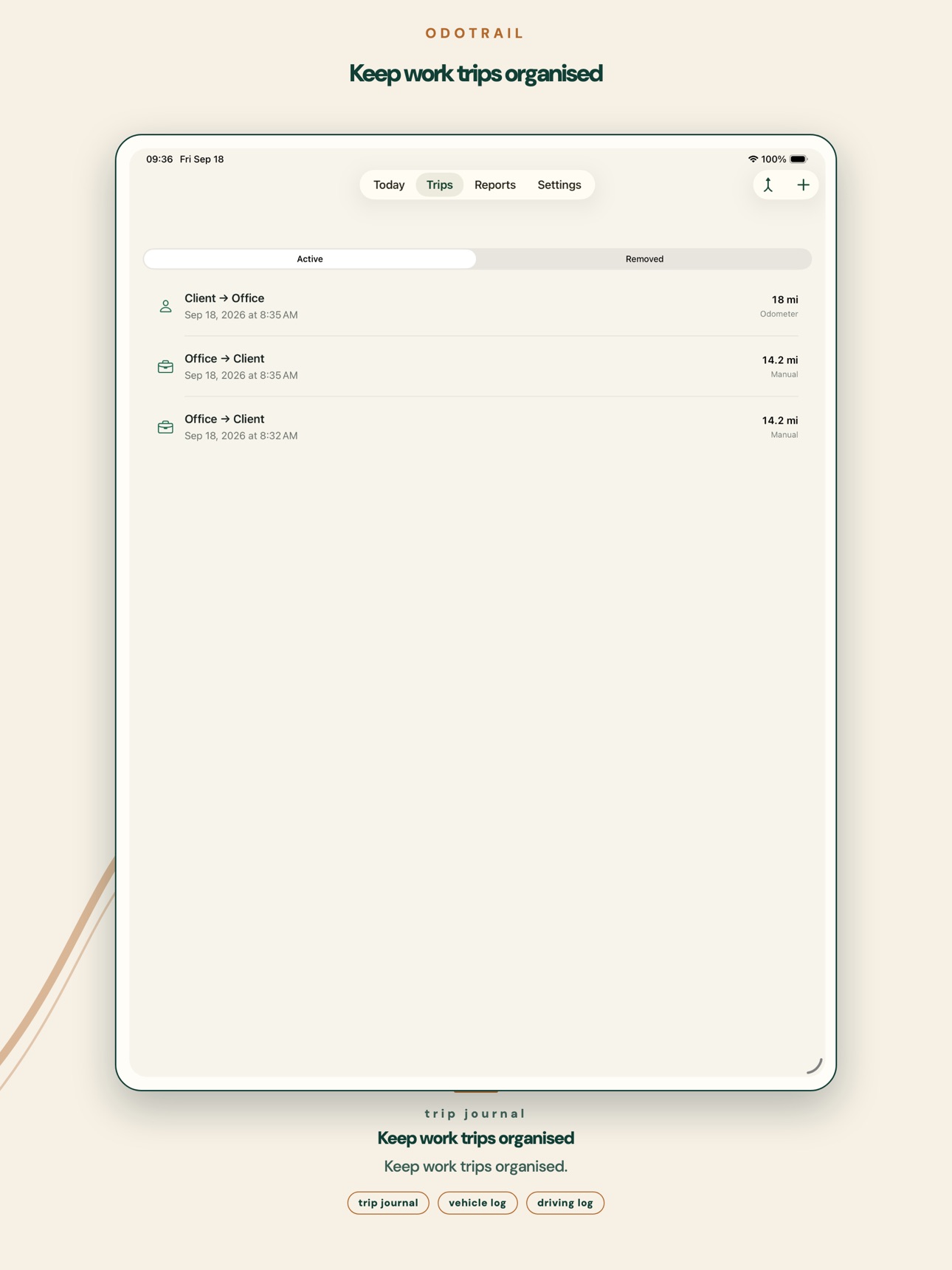 Screenshot 7 of Mileage Tracker: OdoTrail