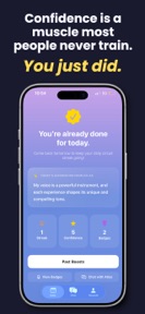 Confidence: AI Mindset Coach screenshot