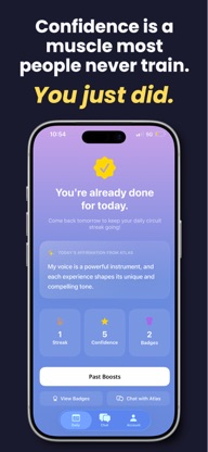 Confidence: AI Mindset Coach screenshot 3