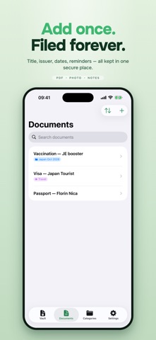 SageDocs: Secure Document Safe Screenshot 2 of 5