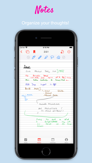 Calendar Notes - Pencil it in! Screenshot