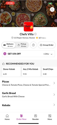 Chefs Villa. screenshot